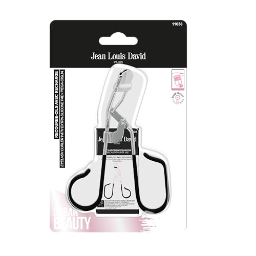 Jean Louis David - Recourbe cils - Regard sublimé - Coussinet silicone - Ergonomique - Design exclusif