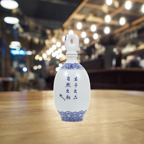 Pot en céramique pour vin style chinois récipient de stockage - 6
