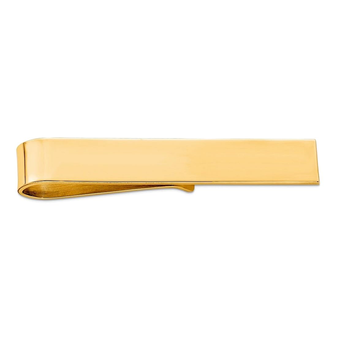 Krawattennadel aus 925er Sterlingsilber, vergoldet, für Herren, One Size, Metall Goldfarben Metall Silberfarben, Kein Edelstein