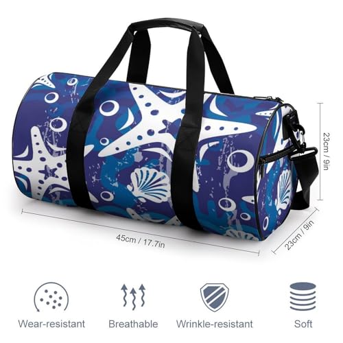Sac week-end étoile de mer pour vos escapades mer et nature