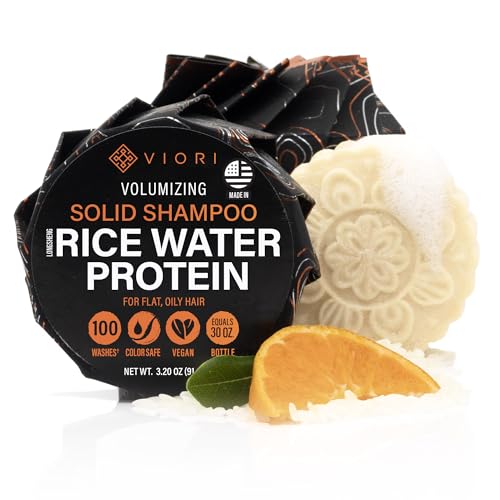 Viori Citrus Yao Shampoo Bar Made with Rice Water -