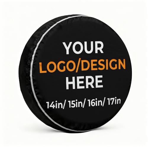 TESFANS Custom Spare Tire Cover - Personalized Tire Covers with ...