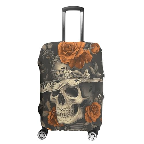 Wearing A Hat Suitcase Covers Luggage Protector - Travel Elastic Baggage Case Protective, Washable Anti-scratch Large Suit Case Cover for Suitcases Fits 19-32 Inch Luggages S