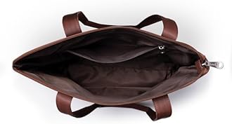 ZOUK Printed Women's Jute Handcrafted Vegan Leather Everyday Tote