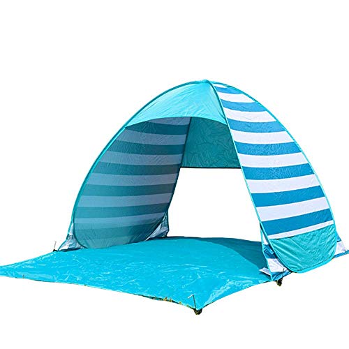 Tente plage automatique abri de soleil ouvert pliable et transportable pour extérieur