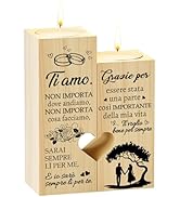Candele Decorative Lanterna Vetro Portacandele Nuenen - Regalo Inaugurazione Casa Con Messaggio Candeliere Con Testi Augurali
