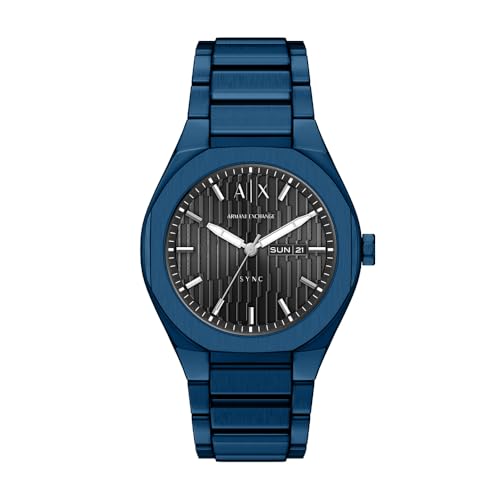 Montre Armani Exchange homme AX4299, un magnifique cadeau en acier bleu
