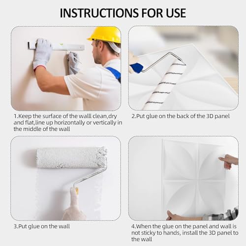 Paneles de pared 3D elegantes placas decorativas de PVC con efecto olas tridimensionales 7