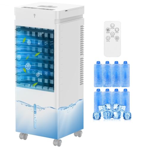 Portable Air Conditioners,Windowless Swamp Cooler Portable AC Unit, Cooling Fan
