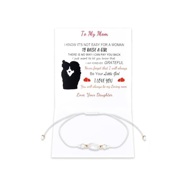 Sisadodo Mom Gifts Bracelets for Women Mother Mothers Day Gifts for Mom Mother Beaded Bracelets for Women Mom Birthday Gift for Mother