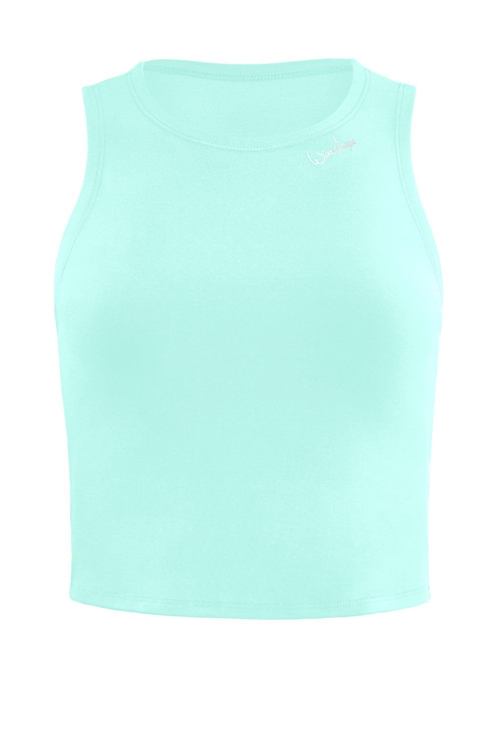 WINSHAPE Damen Functional Comfort Cropped Tanktop Aet136c Trägershirt/Cami Shirt