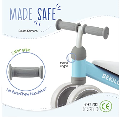 image for BEKILOLE Balance Bike for 1 Year Old Girl&Boys Gifts Pre-School First 
