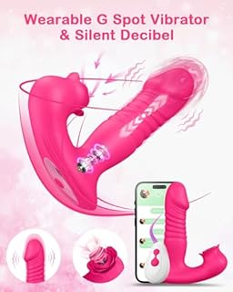 Massaggio,Vibratoreper donna professionale Sex toys，succhia clotoride per donna Grandi Vibratore Sexytoysys Donna Wireless 9 * 9 modalità Vibratori Sex toys(rosa rossa-1)')