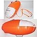 kowaku Swim Buoy - Compact Floating Device for Water Activities, Orange