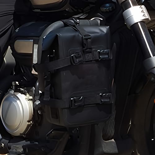Mochila de motocicleta impermeable con diseño de bolsa de marco 3