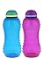 Sistema Lunch Twist 'n' Sip Water Bottle, Pink/Blue, 11 oz.