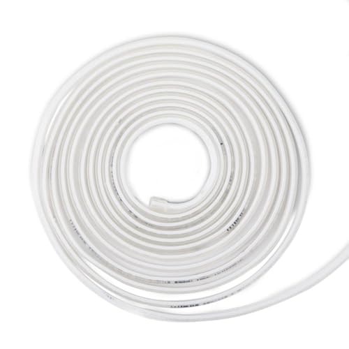 Image of wipro Garnet 5 Meters LED Strip Light| 120 LEDs /mtr | Cool Day White | IP65-Waterproof | Flexible Rope Light for Outdoor & Indoor Decoration |Strip for Balcony, False Ceiling|Pack of 4