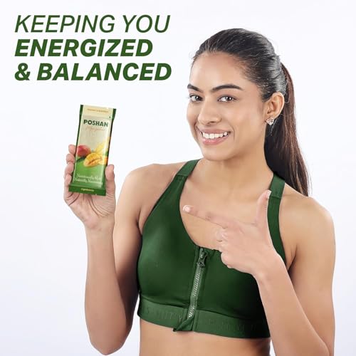 Image of POSHAN Women's Nutrition Mango Protein Bar, 40 g | 8g Protein with 4G Fiber |No Added Sugar, 100% Vegetarian & Gluten-Free| Made with Dates, Ragi and Superfoods|No Trans Fat |Pack of 3