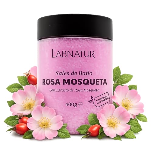 Sali da Bagno alla Rosa Mosqueta - Sali Marini Naturali - Labnatur