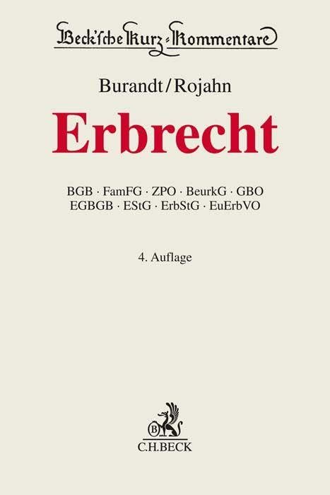 Erbrecht (Beck'sche Kurz-Kommentare)