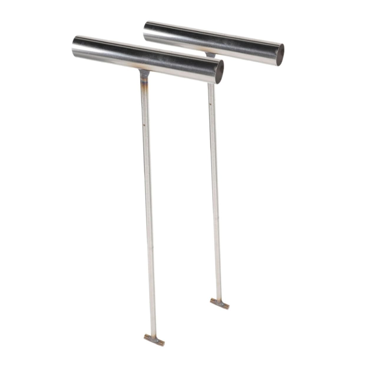 STOBAZA Stainless Steel Boning Hook t Handle Pull Hook Hanger Tool for Garage and Manhole Cover Lifting