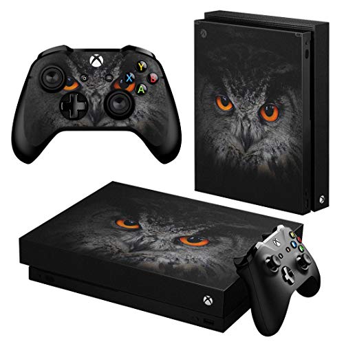 igsticker Xbox One X ��p �X�L���V�[�� ���ʁE�V�ʁE��ʁE�R���g���[���[ �S�ʃZ�b�g �G�b�N�X�{�b�N�X �V�[�� �ی� �t�B���� �X�e�b�J�[ 003435