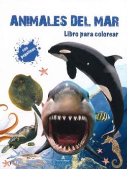 Paperback ANIMALES DEL MAR: LIBRO PARA COLOREAR Book
