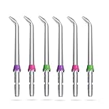 6Pcs Replacement Classic Jet Tips Fit WP-100 WP-450 WP-250 WP-300 WP-660 WP-900