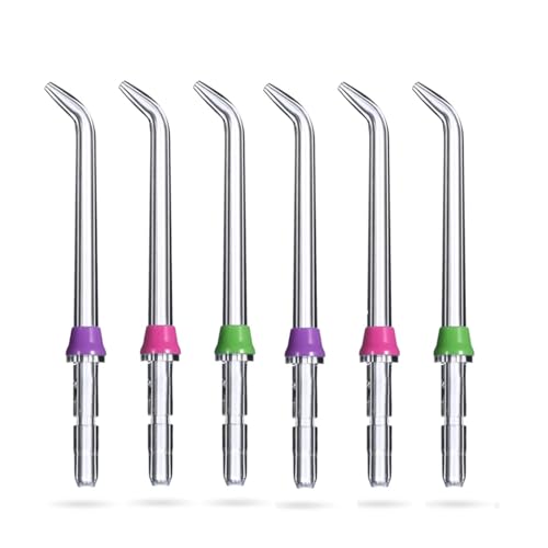 6Pcs Replacement Classic Jet Tips Fit WP-100 WP-450 WP-250 WP-300 WP-660 WP-900