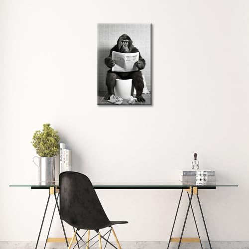Toile murale noire et blanche pour salon moderne et chambre cosy