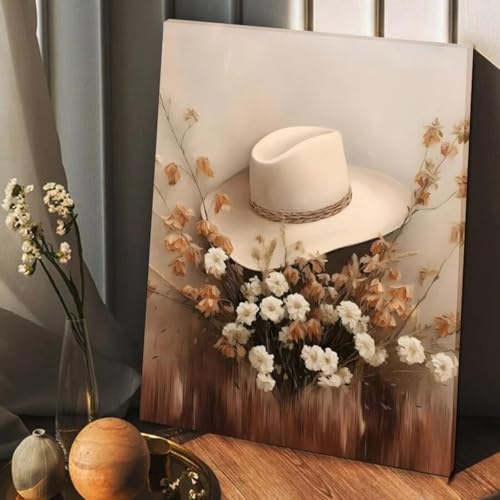 Impression sur toile de cowboy pour créer une ambiance chaleureuse dans votre chambre