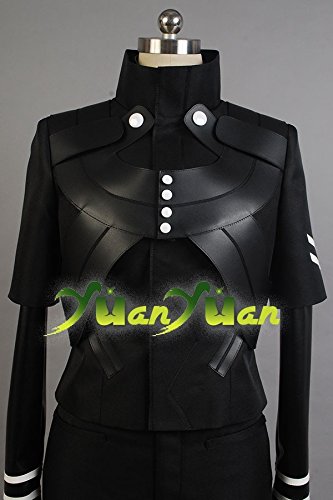 Ya-Cos Halloween Men's Tokyo Ghoul Ken Kaneki Jumpsuit Battle Uniform Cosplay Costume,Black,Men:medium #TOP4