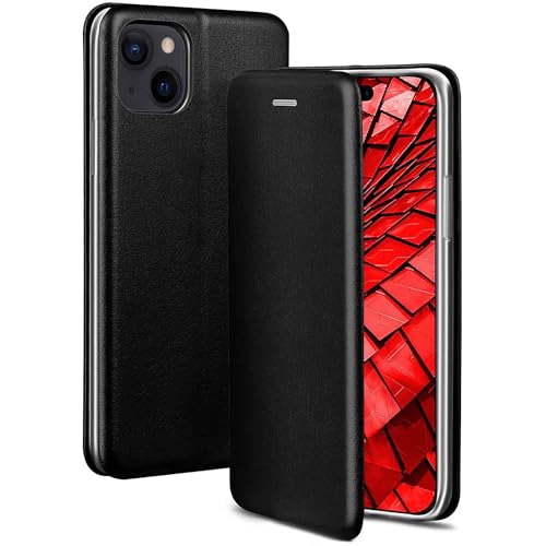 Housse iPhone 15 Plus ONEFLOW aspect cuir idéale pour sorties et appels