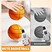 Nubudoz 2025 Upgrade Silent Basketball, Dribble Dream Silent Basketball, Silent Basketball Dribbling Indoor, Foam Basketball Indoor Training Quiet Ball Gift for Youth (Orange, NO.7)