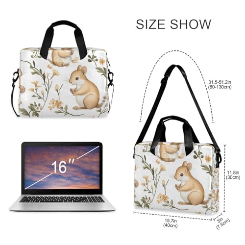 Bolso para portátil con asa y correa 15.6 pulgadas miniatura 4