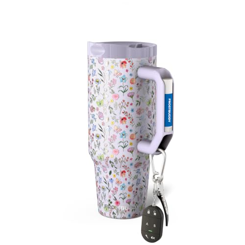 Frost Buddy Thicc Buddy 40oz Tumbler - Spill-Proof Flip Lid (Wild Flower)