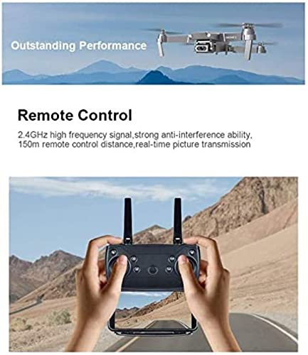 Drone Com Câmera 4K, Quadcopter UAV Com Câmera De Imagem Térmica Vídeo Gimbal De 3 Eixos 34 Minutos