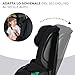 Kinderkraft SAFETY FIX 2 I-SIZE 76-150 cm Seggiolino Auto 9-36 kg isofix,...