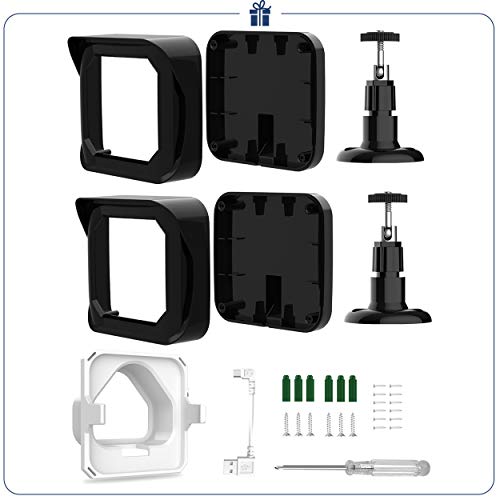 Blink Camera Mount(ONLY MOUNT), 2 Pack Plastic Cover/Bracket with Blink Sync Module Outlet Wall Mount for Blink Outdoor/Indoor Cameras Security System (Blink 2+1) - Image 7