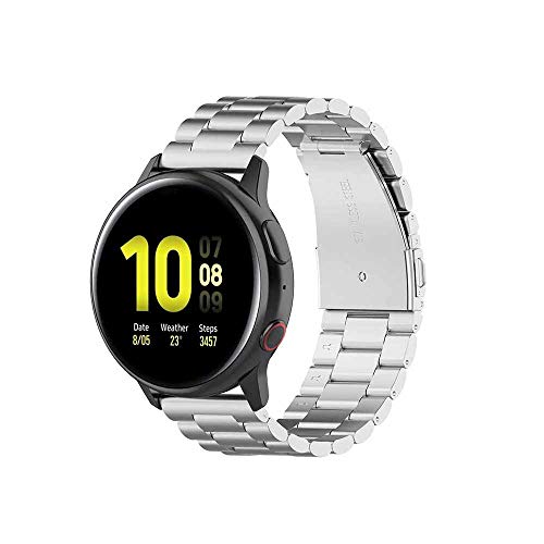 OWSOO Bandas de relógio gerais Pulseira de liberação rápida Largura inoxidável Três esferas Pulseira