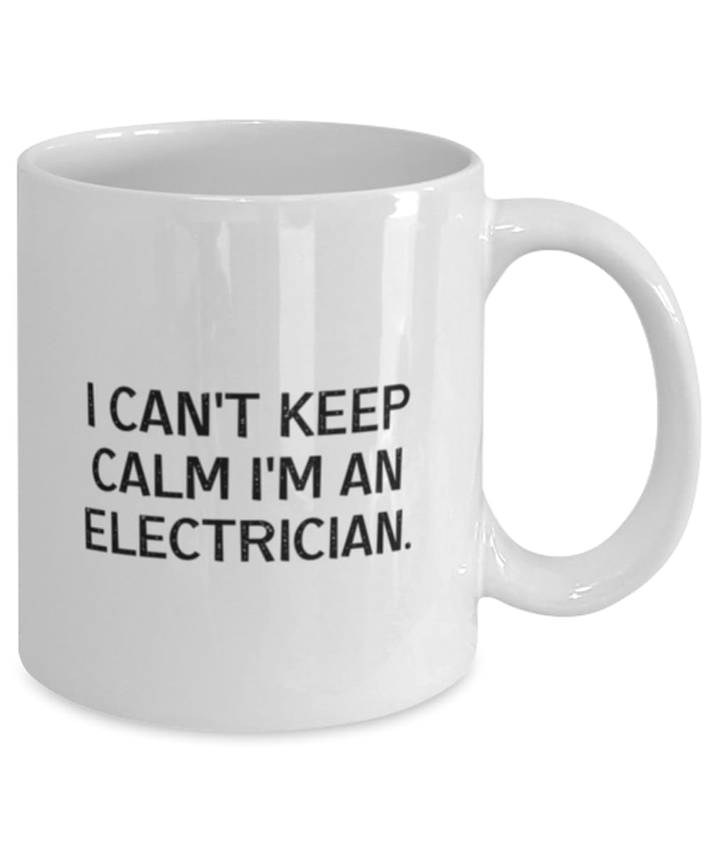 Beautiful Electrician 11oz 15oz Mug, I Can't Keep Calm I'm, Gifts For Coworkers, Present From Team Leader, Cup For Electrician, Electrician gifts, Funny electrician gifts, Electrician gift ideas,