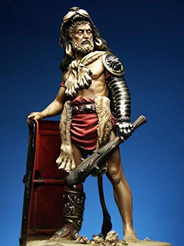 Figura modelo guerrero antiguo 1:24 sin pintar miniatura 1