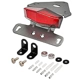 ディーアールシー(DRC) DR-Z400S '00-21 DR-Z400SM '04-21 モトレッド エッジアルミホルダーキット 専用設計 フェンダーレス 軽量化 ナンバー灯付き 8mm穴ウィンカーステー付属 レッドレンズ ダートフリーク DIRTFREAK F5839