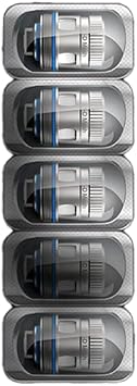 X1-D Coils for Freemax Kits, 40 to 80 Watts, 2ml Cartridge No Nicotine, 5 Pack 0.15ohm Mesh - 5 Pack