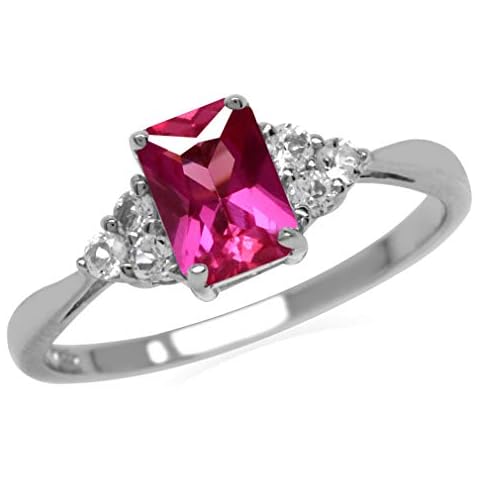Silvershake Pink Tourmaline Engagement Ring Cover
