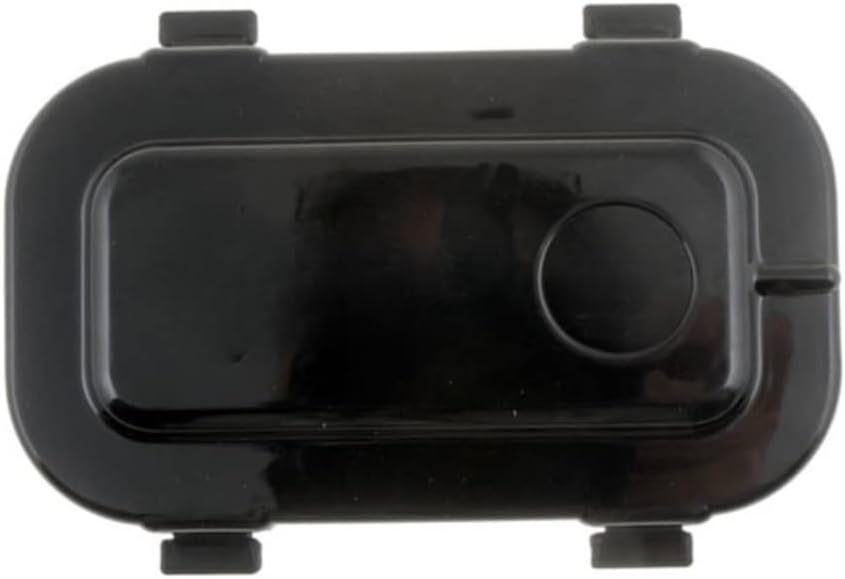 KarParts360 For Dodge Ram 2500 1994 1995 1996 1997 Brake Master Cylinder Cap | Plastic | Gloss Finish | Black | Bail Clip Attachment | Rectangular Shape