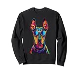 Photo Gallery doberman lovers design pop art divertente doberman felpa Photo Gallery doberman lovers design pop art divertente doberman felpa