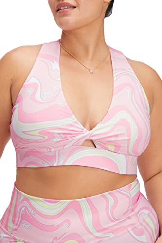 Fabletics Oasis Twist Sports Bra, Multicolor, X-Large #TOP1