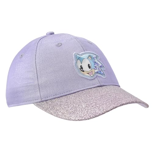 Sonic The Hedgehog Shake Glitter Patch Youth Purple Sparkle Traditional Adjustable Hat3