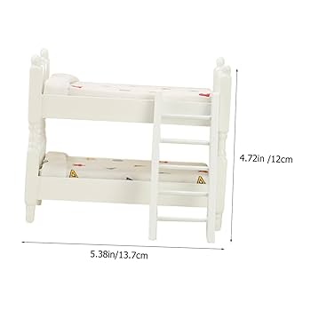 ミニチュアベット Amazon.co.jp: ドールハウス ミニチュア ベッド、ノンダメージ